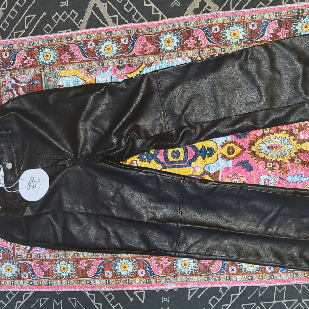 Princess Polly Faux leather pants